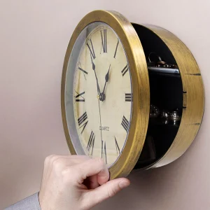 Safe Hidden Money Wall Clock
