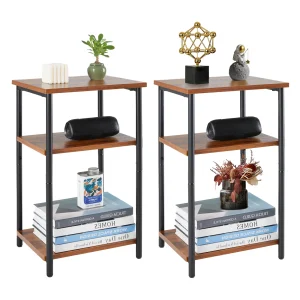 JHK 2/3-Tier End Table Side Tables