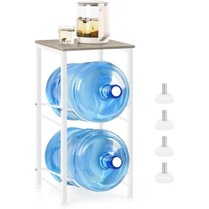 2-Tier 5-Gallon Water Bottle & Jug Rack
